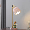Nordic Ceramic Bell Shade 1-Light Table Lamp