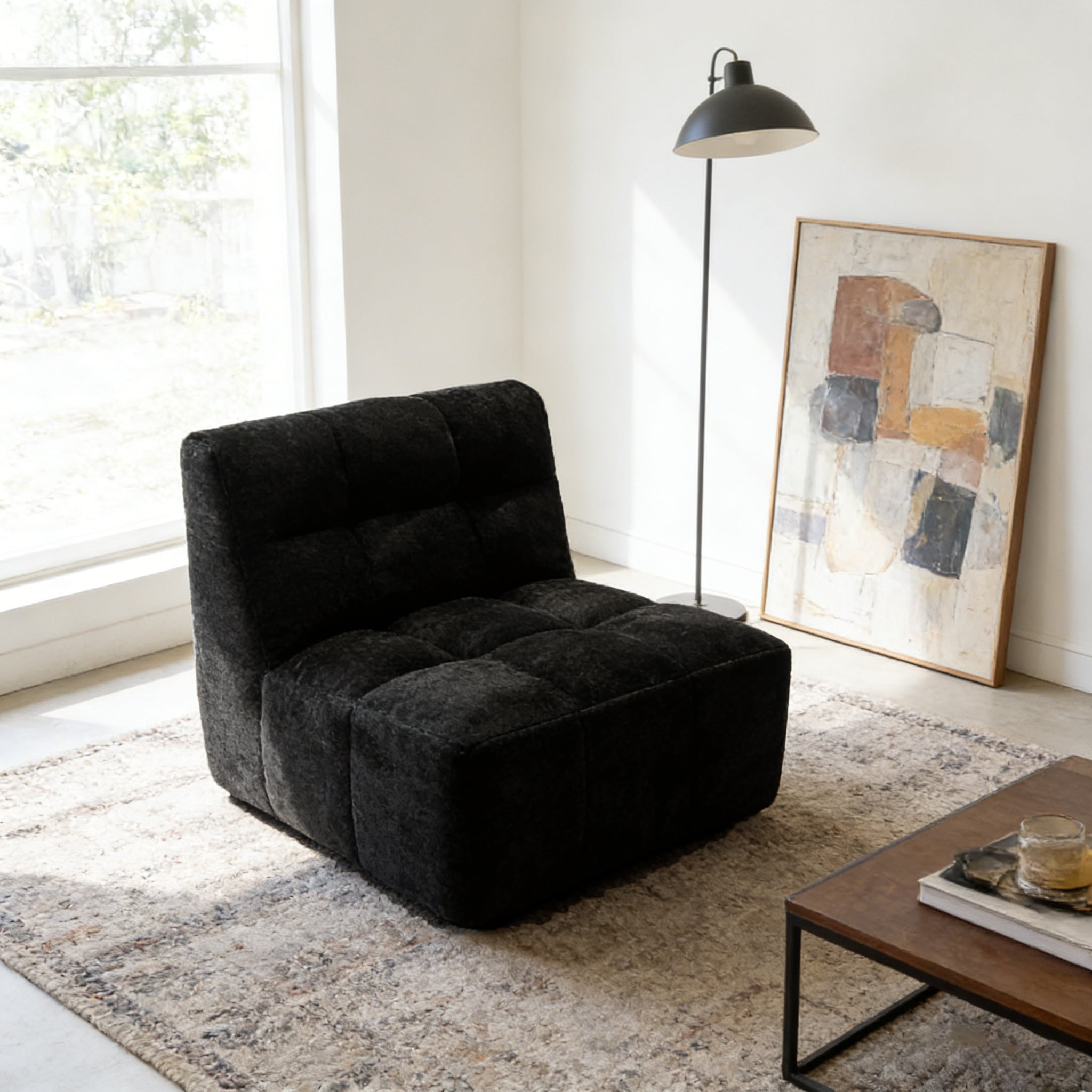 Frame-Free Chenille Sofa