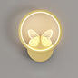 Modern Nordic Iron Creative Butterfly LED Wall Sconce Lamp For Bedroom