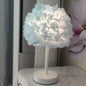 Modern Creative Fabric Flower Ball 1-Light Table Lamp