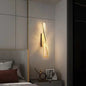 Modern Crystal Light Luxury Spiral Design LED Wall Sconce Lamp