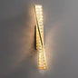 Modern Crystal Light Luxury Spiral Design LED Wall Sconce Lamp