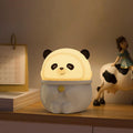 Cartoon Creative Silicone Panda Pig USB LED Night Light Table Lamp
