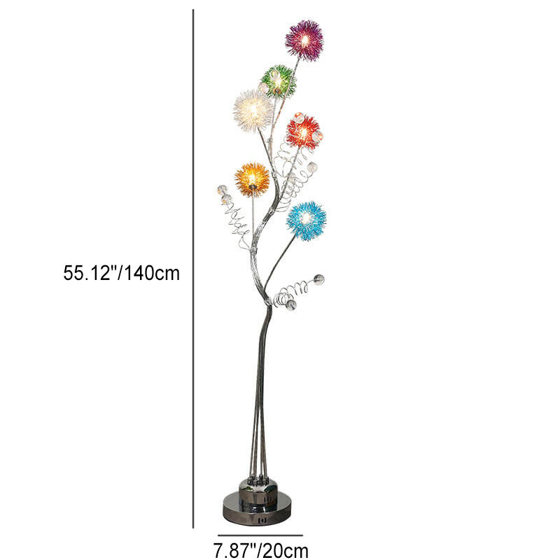 Tree Branch 6-Light Floor Lamp