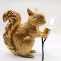 Contemporary  Creative Resin Squirrel 1-Light Decoration Table Lamp for Living Room