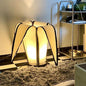 Modern Creative Hardware Fabric Banana 1-Light Table Lamp For Bedroom