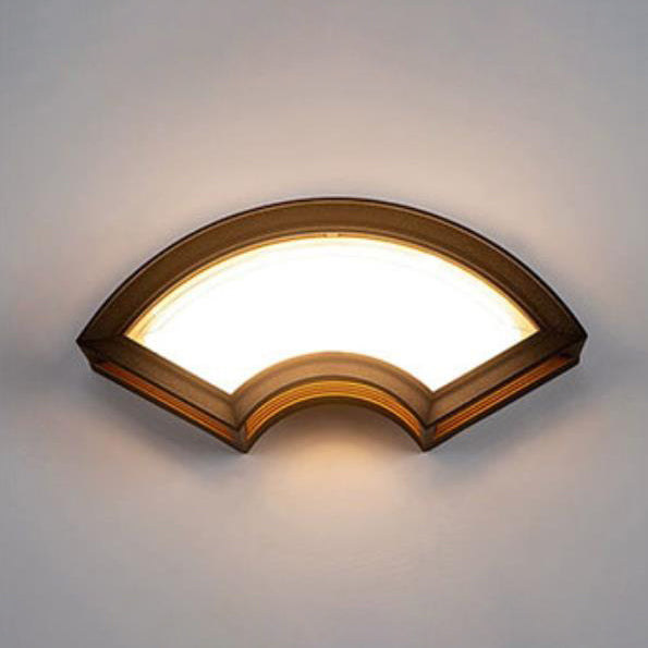 Contemporary Industrial Waterproof Aluminum Square PC LED Wall Sconce Lamp For Outdoor Patio