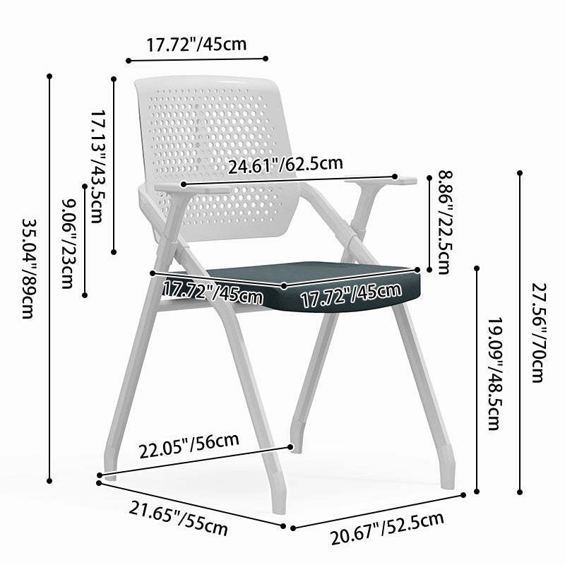 Foldable Mesh Meeting Chair