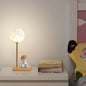 Nordic Creative 3D Printed Moon 1-Light Decorative Table Lamp
