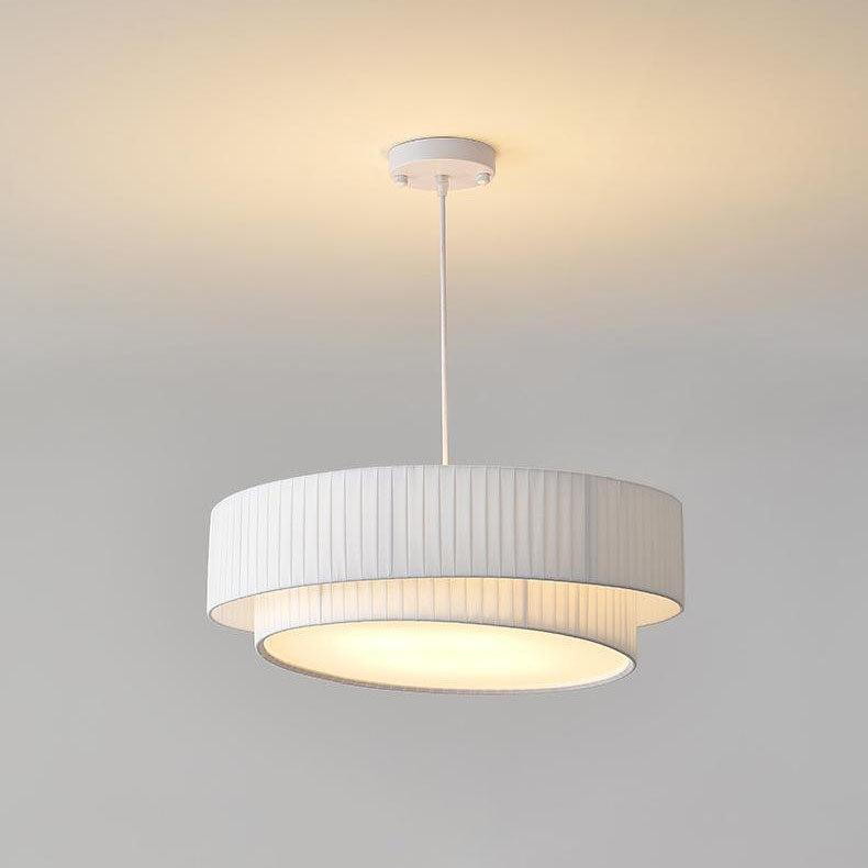 Scandinavian Fabric 4/5-Light Pendant