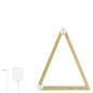 Creative Triangle Eye Protection USB Rechargeable LED Table Lamp