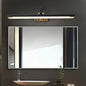 Retro Chinese Iron Bar Rotating LED Mirror Front Wall Sconce Lamp