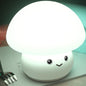Creative Cartoon Mushroom Silicone Night Light LED Table Lamp