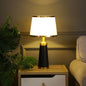 Nordic Fabric Column 1-Light Dimmer Touch Table Lamp