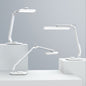 Simple White Charging Folding Eye Protection LED Desk Lamp