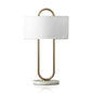 Modern Minimalist Creative Oval Ring Design 1-Light Table Lamp