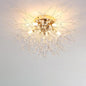 Dandelion Crystal Semi-Flush Ceiling Light
