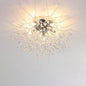 Dandelion Crystal Semi-Flush Ceiling Light