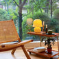 French Creative Cream Mushroom Design 1-Light Table Lamp
