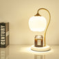 Modern Petal Marble Melting Wax 2-Light Table Lamp