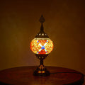 Vintage Turkish Stained Enamel Iron 1-Light Table Lamp