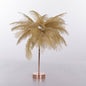 Nordic Feather Copper Wire Decoration Night Light Table Lamp