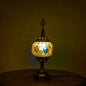 Vintage Turkish Stained Enamel Iron 1-Light Table Lamp