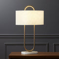 Modern Minimalist Creative Oval Ring Design 1-Light Table Lamp