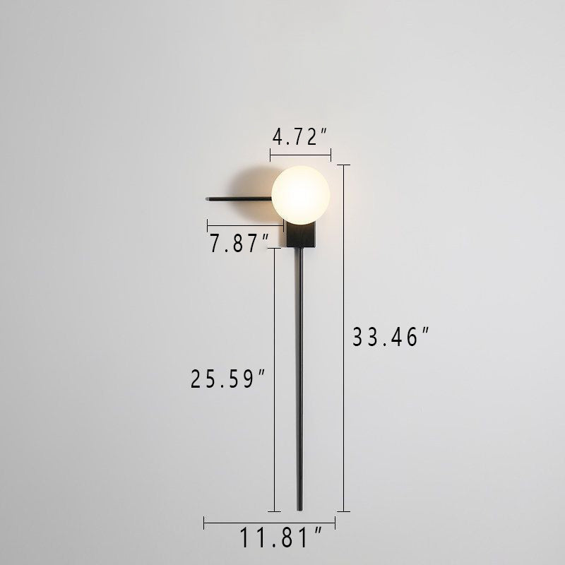 Nordic Industrial Retro Combination Graphic 1-Light Wall Sconce Lamp