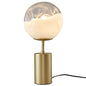 Modern Minimalist Creative Convex Glass Spherical Lamp Shade 1-Light Table Lamp