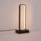 Modern Minimalist Ring Aluminum Silicone LED Table Lamp