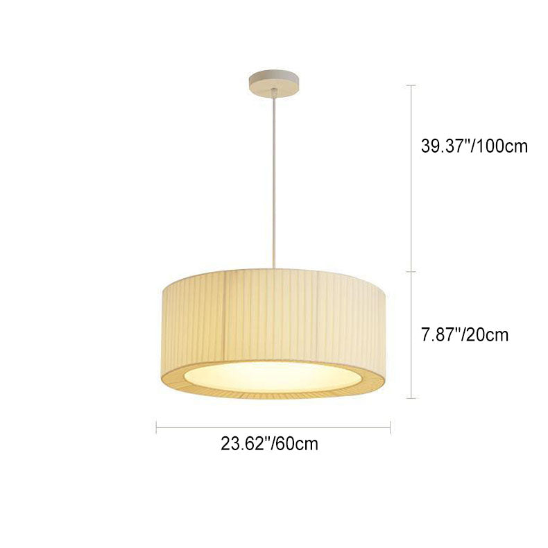 Scandinavian Fabric 4/5-Light Pendant