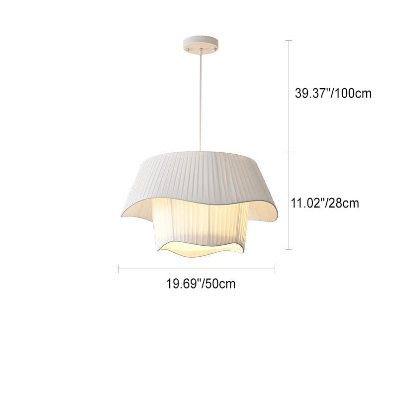 Scandinavian Fabric 4/5-Light Pendant