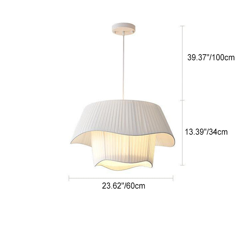 Scandinavian Fabric 4/5-Light Pendant
