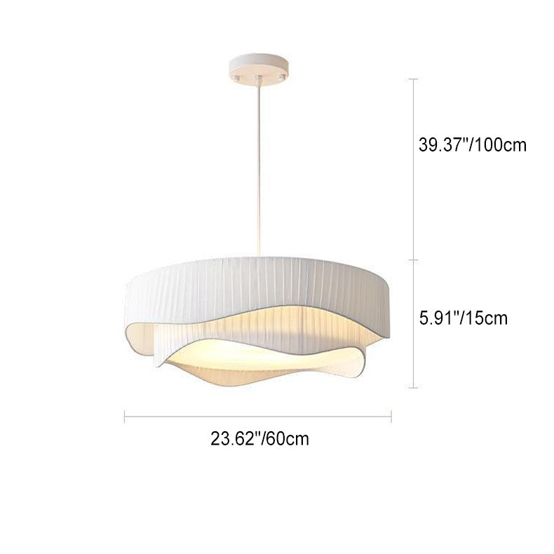 Scandinavian Fabric 4/5-Light Pendant