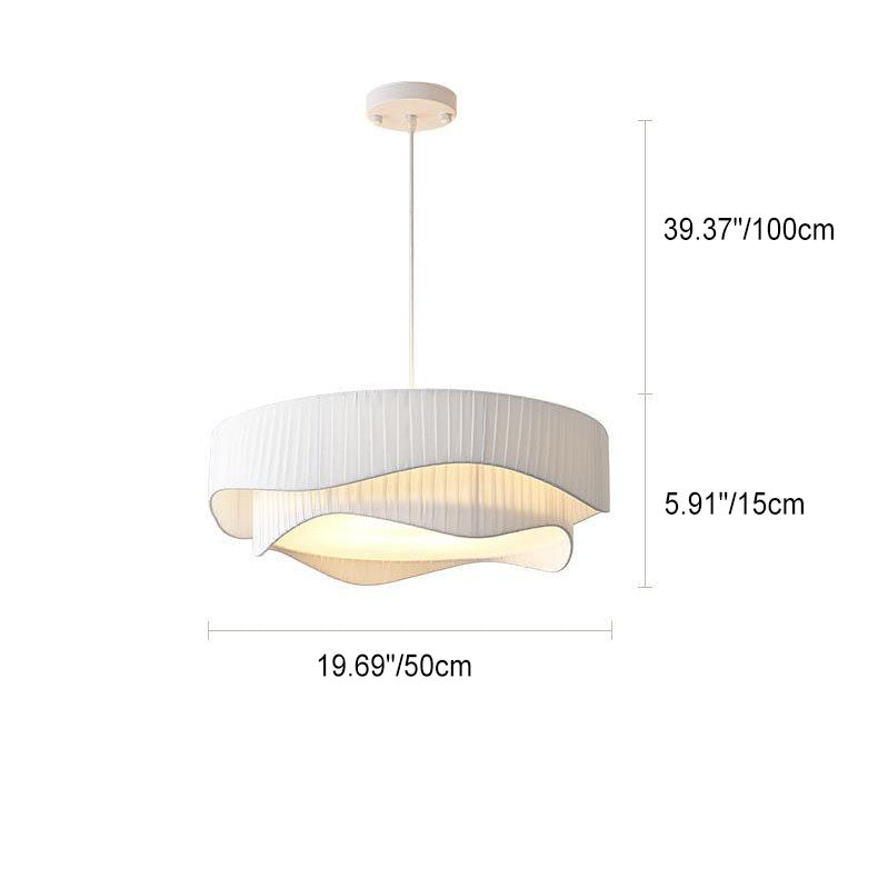 Scandinavian Fabric 4/5-Light Pendant