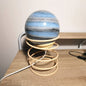 Nordic Creative Glass Ball Spring Base Design 1-Light Table Lamp