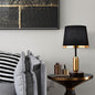 European Retro Fabric 1-Light Table Lamp