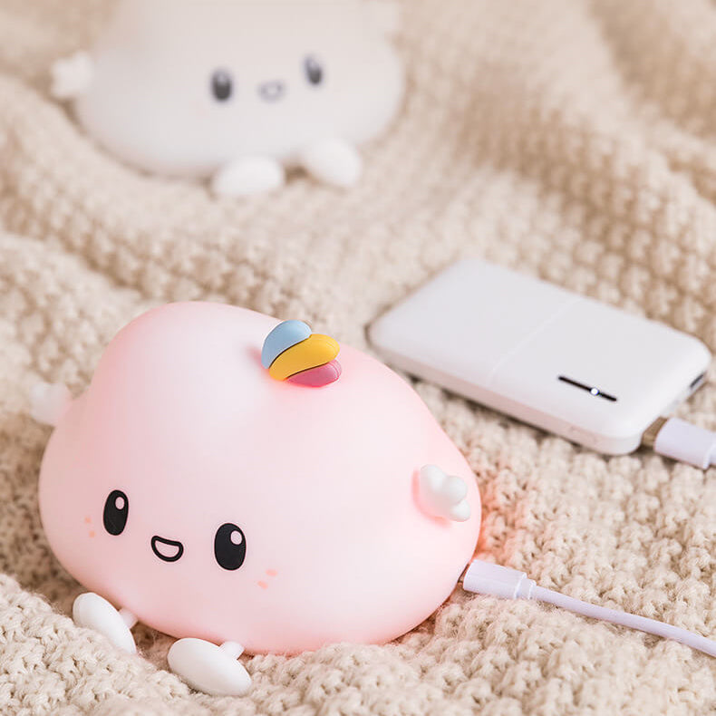 Modern Silicone Creative Cloud Design Night Light LED Table Lamp