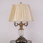 European Light Luxury Zinc Alloy Crystal 1-Light Table Lamp
