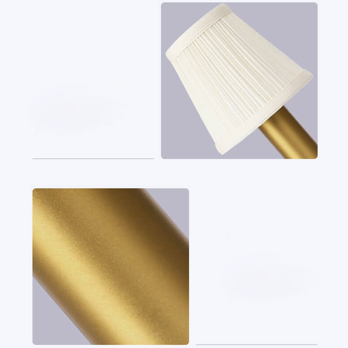 Light Luxury Fabric Shade USB Charging Wireless LED Table Lamp