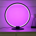 Modern Acrylic Ring Design RGB Lighting LED Table Lamp