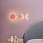 Creative Modern Acrylic Butterfly Star Design LED Wall Sconce Lamp