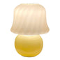French Creative Cream Mushroom Design 1-Light Table Lamp