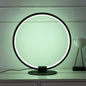 Modern Acrylic Ring Design RGB Lighting LED Table Lamp