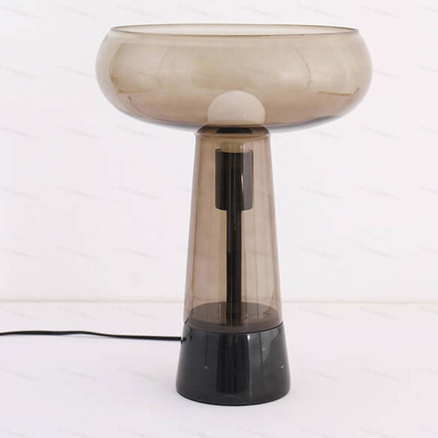 Simple Creative Glass Marble LED Table Lamp
