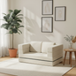 Foldable Chenille Sofa Bed