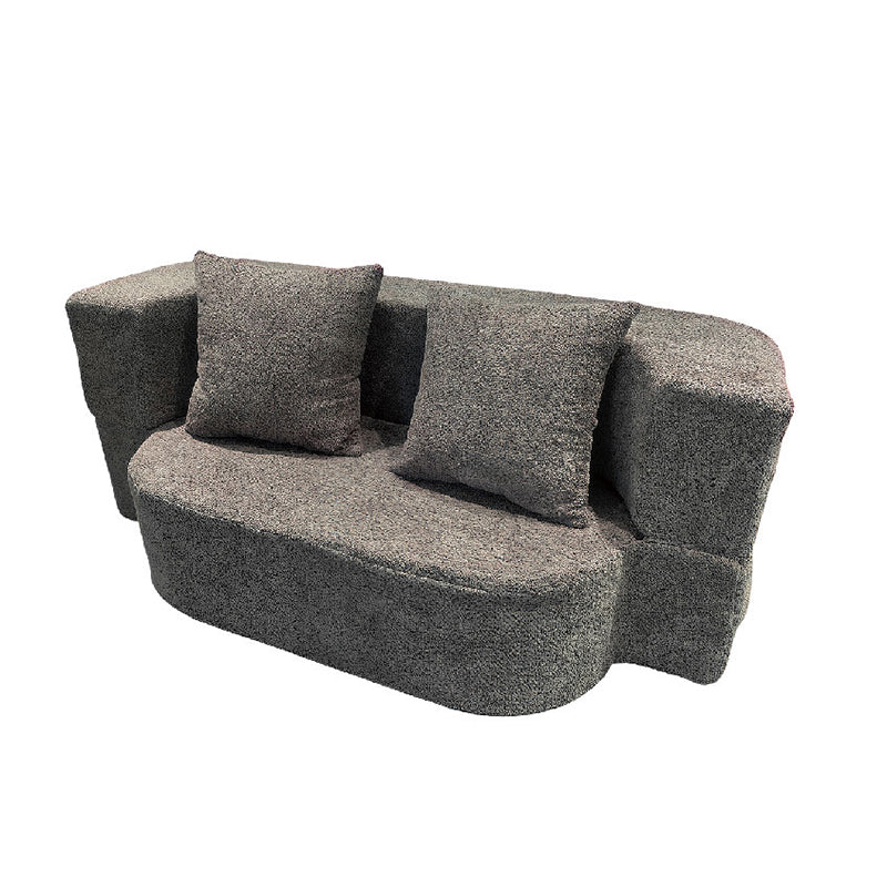 Foldable Sherpa Sofa Bed