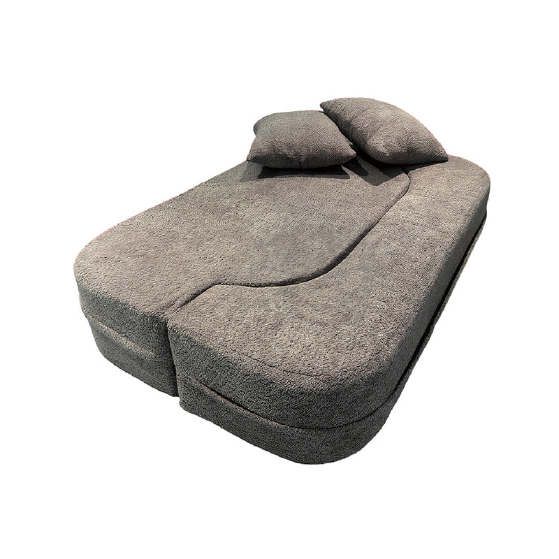 Foldable Sherpa Sofa Bed