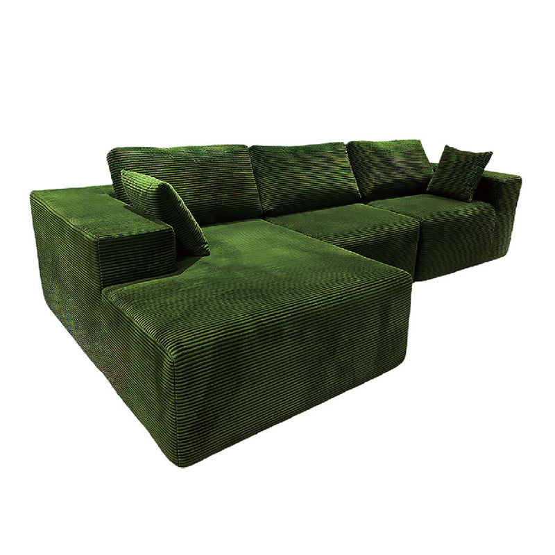 Corduroy Sectional Sofa